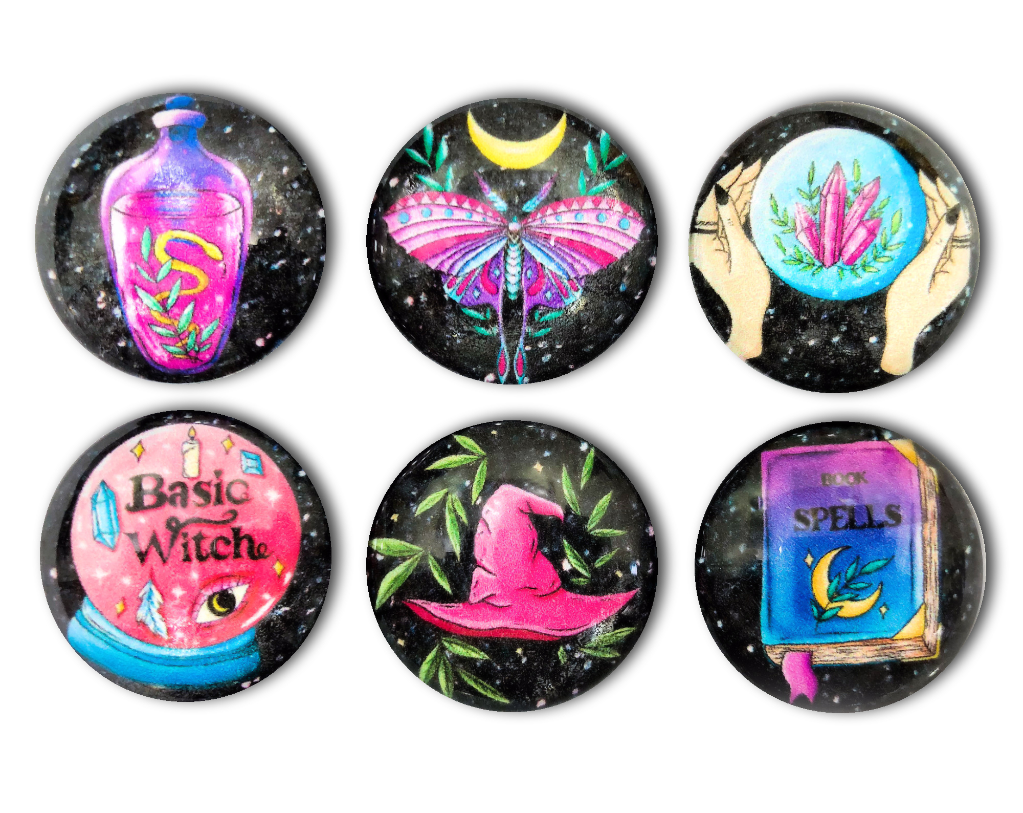 Basic Witch Magnets