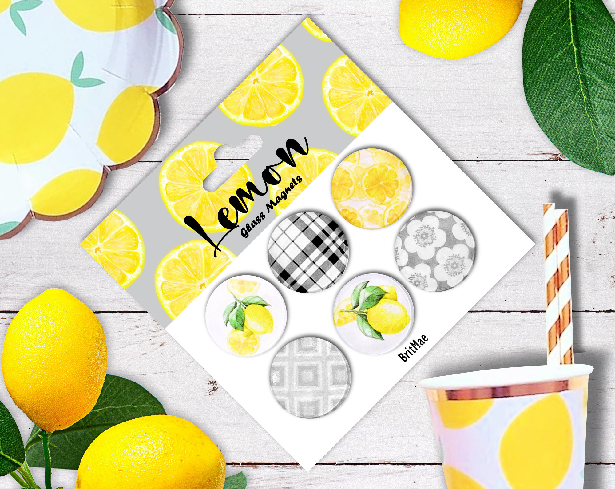 Lemon Magnets Lemon Magnets - BritMae